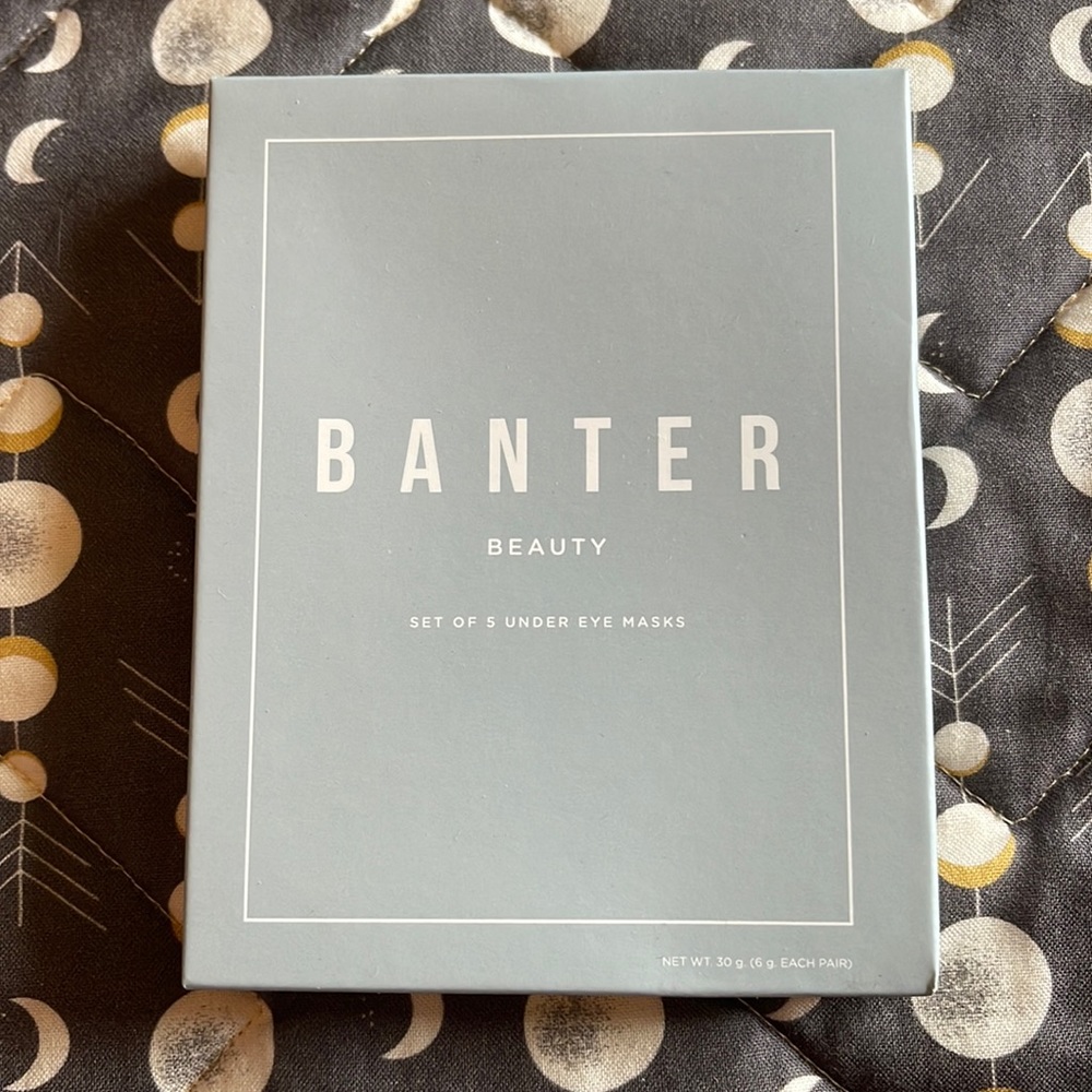 Banter Beauty Under Eye Masks box of 4